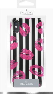 Puro Puro Glam Miami Stripes - Etui Iphone Xs / X (kiss) 3