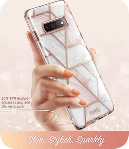 Supcase Supcase Cosmo Galaxy S10 Marble 3
