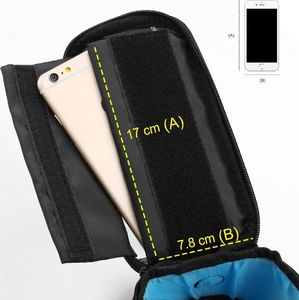 Wozinsky Torba Rowerowa Na Ramę Pokrowiec Na Telefon Do 6,5 Cala 1,5l Czarny (wbb2bk) 5