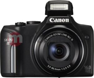 Aparat cyfrowy Canon PowerShot SX170 IS black 1