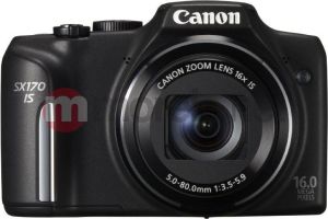 Aparat cyfrowy Canon PowerShot SX170 IS black 3