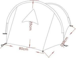 Namiot turystyczny MFH Schwarzenberg Olive 4