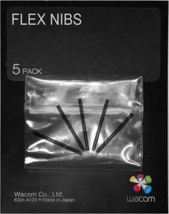 Wacom Końcówka rysika Flex 5 szt. Czarna 3
