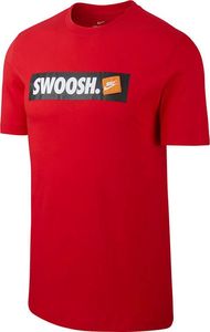 Nike Koszulka męska NSW Tee czerwona r. M (AR5027-657) 1