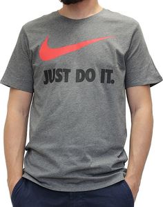 Nike Koszulka męska NSW Tee szara r. S (707360-071) 1