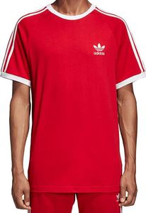 Adidas Koszulka męska Originals 3-Stripes czerwona r. XL (DV1565) 1
