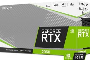 Karta graficzna PNY GeForce RTX 2060 6GB GDDR6 (VCG20606SFPPB) 6