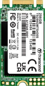 Dysk SSD Transcend 430S 256GB M.2 2242 SATA III (TS256GMTS430S) 1