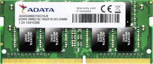 Pamięć do laptopa ADATA Premier DDR4 SO-DIMM 8GB 2666 (AD4S266638G19-R) 1
