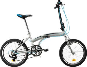 DHS Rower miejski Citadinne 20" srebrny (2095) 1