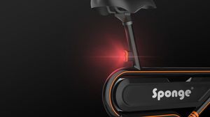 Rower elektryczny Sponge Rower elektryczny City 12'' czarno-pomarańczowy 6