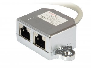 Equip Equip Splitter C5 1xRJ45 2xRJ45  St/Bu 0,15m 3