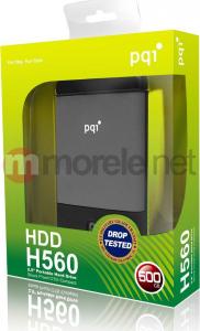 Dysk zewnętrzny HDD PQI HDD H560 500 GB Szaro-czarny 4