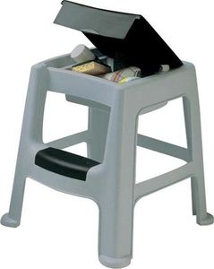 EDA Drabina wolnostojąca dwustronna plastikowa 2 stopniowa (288664-uniw) 2