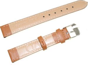 JVD Skórzany pasek do zegarka 16 mm JVD R17403-16 uniwersalny 2