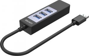 HUB USB Unitek 1x RJ-45  + 3x USB-A 3.1 Gen1 (Y3045) 3