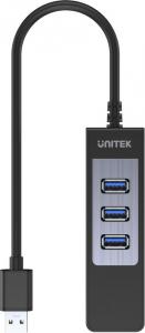 HUB USB Unitek 1x RJ-45  + 3x USB-A 3.1 Gen1 (Y3045) 4