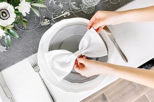 Party Deco Obrączki papierowe na serwetki, srebrne, 2,5 cm, 10 szt. uniwersalny 5