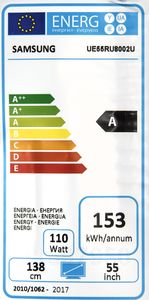 Telewizor Samsung UE55RU8002 LED 55'' 4K (Ultra HD) Tizen 6