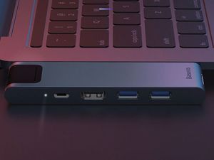 Stacja/replikator Baseus Enjoyment 7w1 MacBook (CAHUB-L0G) 12