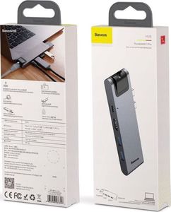 Stacja/replikator Baseus Enjoyment 7w1 MacBook (CAHUB-L0G) 14