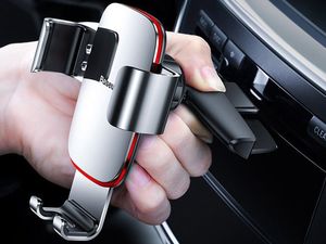 Baseus Uchwyt grawitacyjny do samochodu Metal Age SUYL-J0S 12