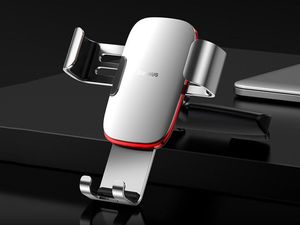 Baseus Uchwyt grawitacyjny do samochodu Metal Age SUYL-J0S 10