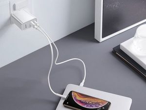 Ładowarka Baseus Speed PPS 1x USB-A 1x USB-C 5 A (BRA007167) 4