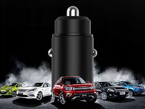 Ładowarka Rock Ładowarka samochodowa Rock Car Cigarette rozdzielacz USB czarna uniwersalny 4