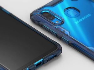 Ringke Etui Ringke Fusion X do Samsung Galaxy A30 Space Blue uniwersalny 5