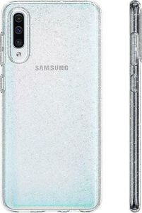 Spigen Nakładka Liquid Crystal Glitter do Samsung Galaxy A50 przezroczysta 4