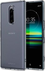 Spigen Nakładka Liquid Crystal do Sony Xperia 1 przezroczysta 3