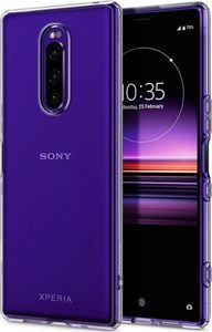 Spigen Nakładka Liquid Crystal do Sony Xperia 1 przezroczysta 4