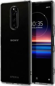 Spigen Nakładka Liquid Crystal do Sony Xperia 1 przezroczysta 5