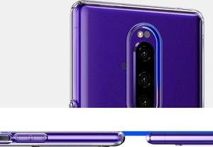 Spigen Nakładka Liquid Crystal do Sony Xperia 1 przezroczysta 9