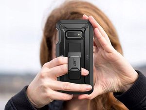 Supcase Pancerne etui Supcase Unicorn Beetle Pro do Samsung Galaxy S10e Black uniwersalny 8