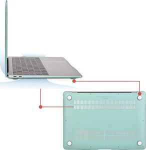 Etui Alogy Hard Case 13" Miętowy 9