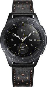 Alogy Skórzany pasek Alogy leather band do Samsung Gear S3 /Watch 46 mm czarny uniwersalny 3