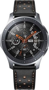 Alogy Skórzany pasek Alogy leather band do Samsung Gear S3 /Watch 46 mm czarny uniwersalny 4