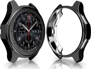 Alogy Etui silikonowe Alogy case do Samsung Gear S3/ Watch 46 mm czarne uniwersalny 1