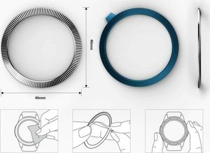 Ringke Nakładka na tachymetr do Galaxy Gear S3 /Watch 7