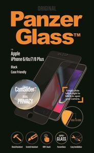 PanzerGlass Szkło hartowane do iPhone 6 / 6s / 7 / 8 Plus Dual Privacy Black (P2651) 2
