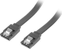 Lanberg SATA - SATA, 0.3m, Czarny (CA-SASA-14CU-0030-BK) 2