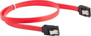 Lanberg SATA - SATA, 0.3m, Czerwony (CA-SASA-14CU-0030-R) 3
