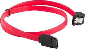 Lanberg SATA - SATA, 1m, Czerwony (CA-SASA-13CC-0100-R) 2