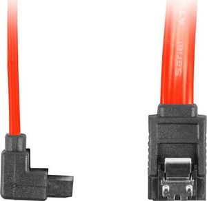 Lanberg SATA - SATA, 1m, Czerwony (CA-SASA-13CC-0100-R) 3