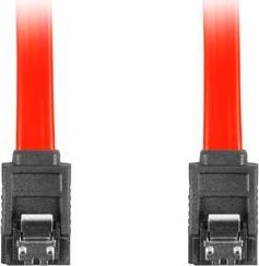 Lanberg SATA - SATA, 0.3m, Czerwony (CA-SASA-14CC-0030-R) 3