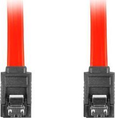 Lanberg SATA - SATA, 0.5m, Czerwony (CA-SASA-14CC-0050-R) 3