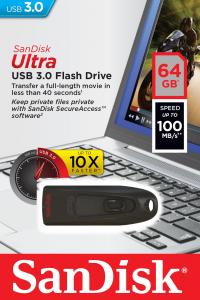 Pendrive SanDisk Ultra, 64 GB  (SDCZ48-064G-U46) 6