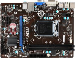 Płyta główna MSI H81M-P33, H81, DualDDR3-1600, SATA3, DVI, mATX (H81M-P33) 4